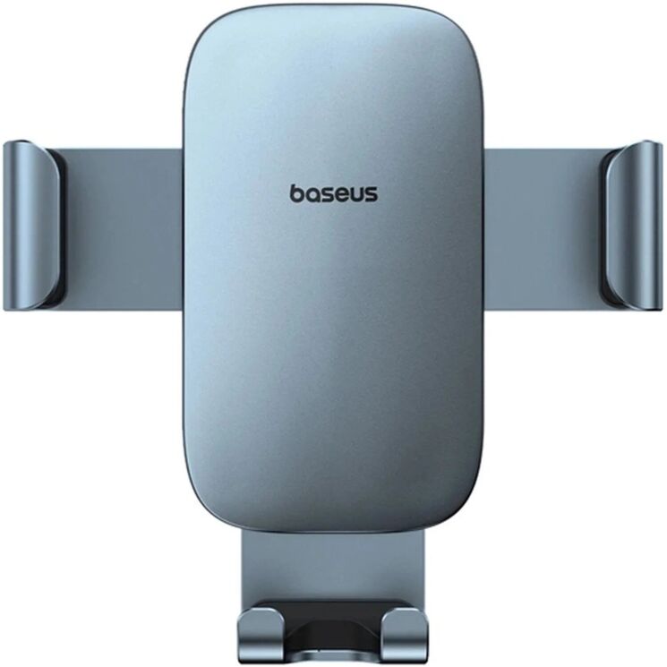 Автомобильный держатель Baseus Metal Age III Gravity Car Mount (Air Outlet Version) C40467600 - Grey: фото 2 из 21
