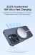 Беспроводное зарядное устройство Baseus Simple Mini 4 Air (15W) P10278200111-00 - Black (958276B). Фото 10 из 20