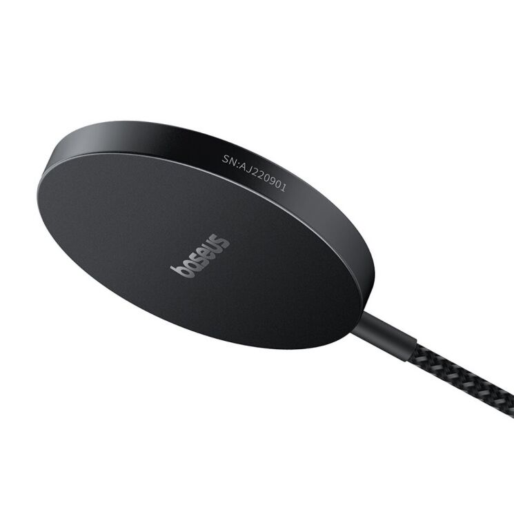 Беспроводное зарядное устройство Baseus Simple Mini 4 Air (15W) P10278200111-00 - Black: фото 2 из 20