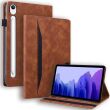 Чохол Deexe Business Style для Samsung Galaxy Tab S9 FE / Tab S10 Lite / Tab S10 FE - Brown (338937Z)