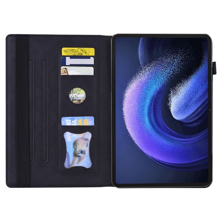 Чехол Deexe Business Style для Xiaomi Pad 6 / 6 Pro - Black: фото 2 из 6