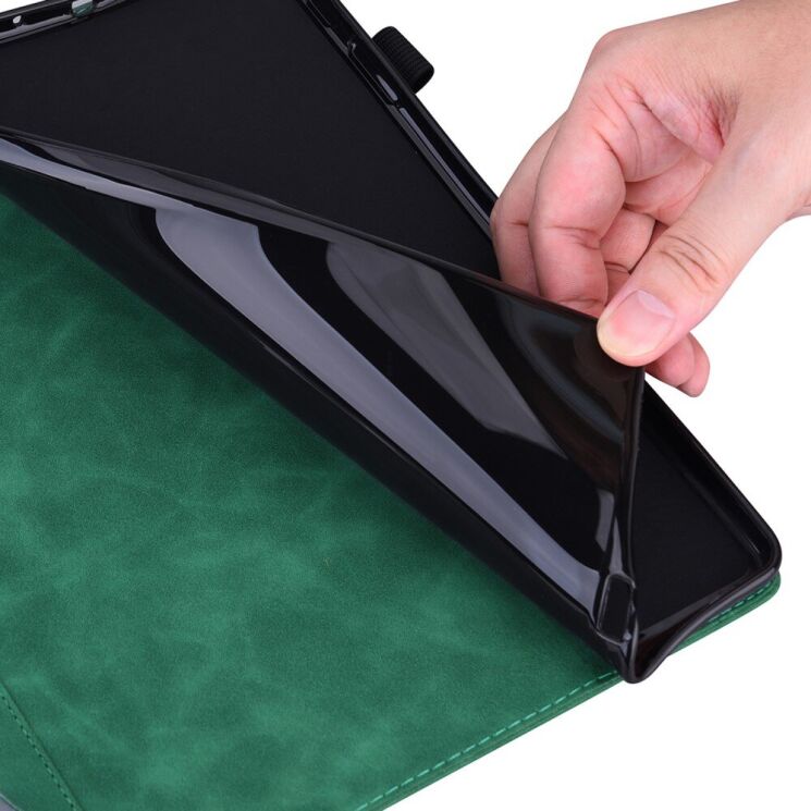 Чехол Deexe Business Style для Xiaomi Redmi Pad SE 8.7 4G - Green: фото 8 из 9