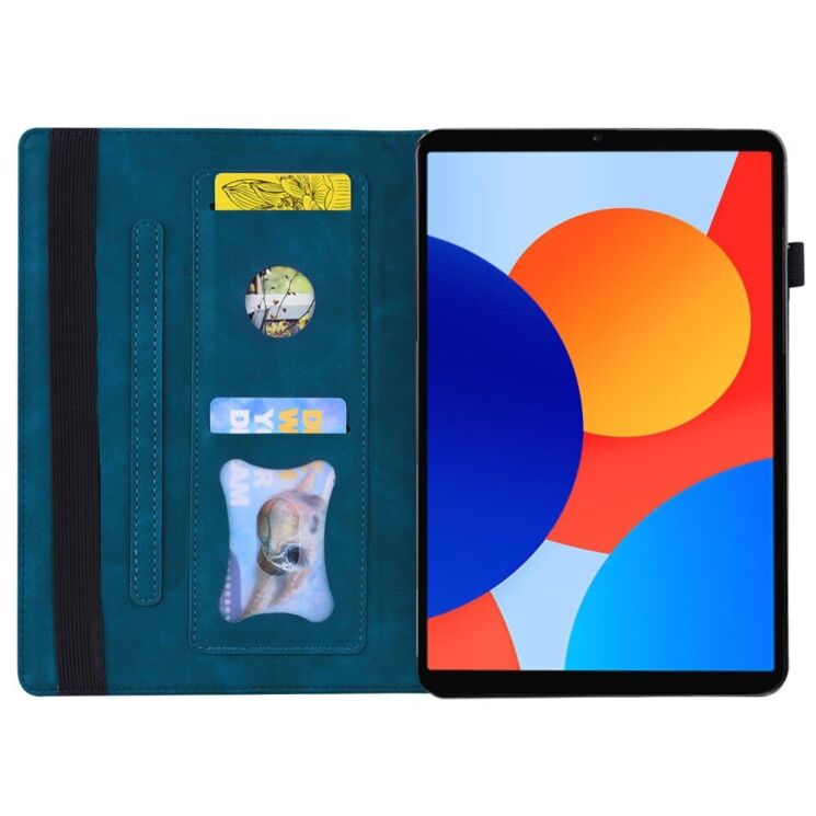 Чехол Deexe Business Style для Xiaomi Redmi Pad SE 8.7 4G - Blue: фото 2 из 9