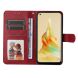 Чехол Deexe Classic Wallet для OPPO Reno 8T - Red (322139R). Фото 2 из 10