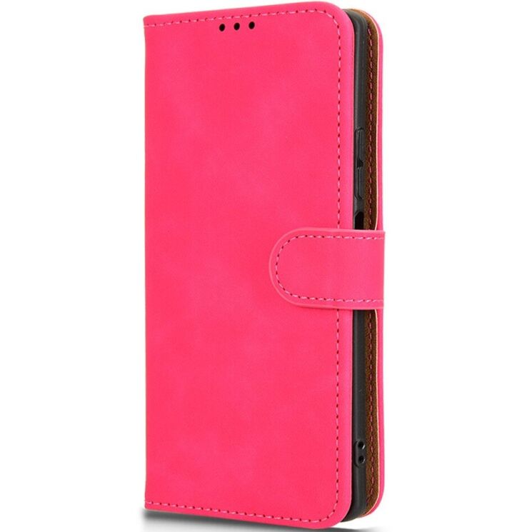 Чехол Deexe Classic Wallet для TECNO Camon 40 (CM5) - Rose: фото 6 из 6
