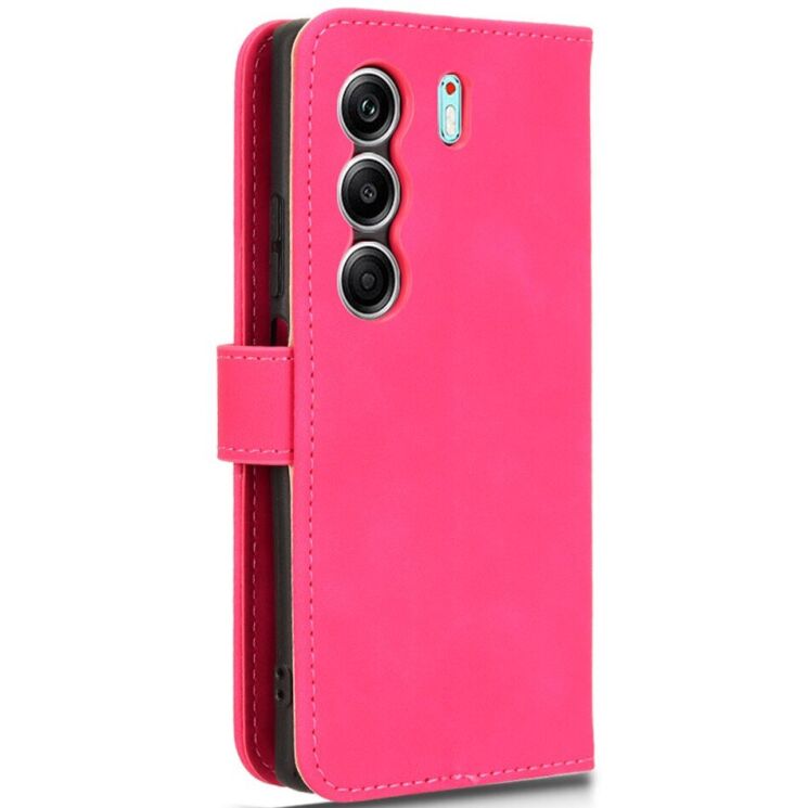 Чехол Deexe Classic Wallet для TECNO Camon 40 (CM5) - Rose: фото 5 из 6