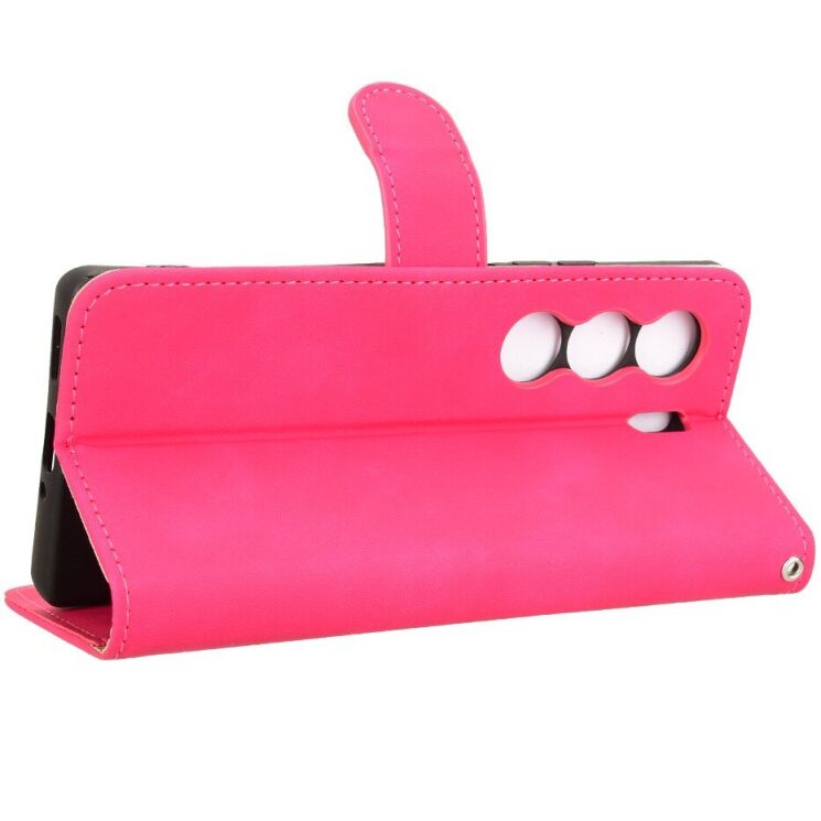 Чехол Deexe Classic Wallet для TECNO Camon 40 (CM5) - Rose: фото 3 из 6