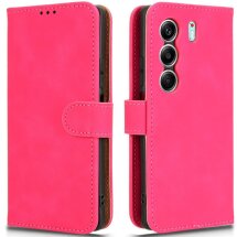 Чехол Deexe Classic Wallet для TECNO Camon 40 (CM5) - Rose: фото 1 из 6