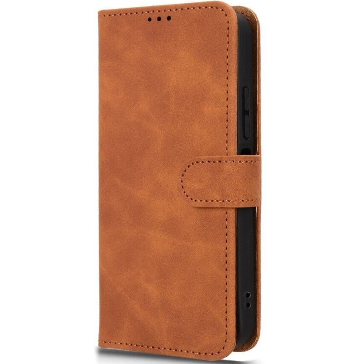Чехол Deexe Classic Wallet для TECNO Spark 50 - Brown: фото 6 из 6