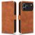 Чехол Deexe Classic Wallet для TECNO Spark 50 - Brown: фото 1 из 6