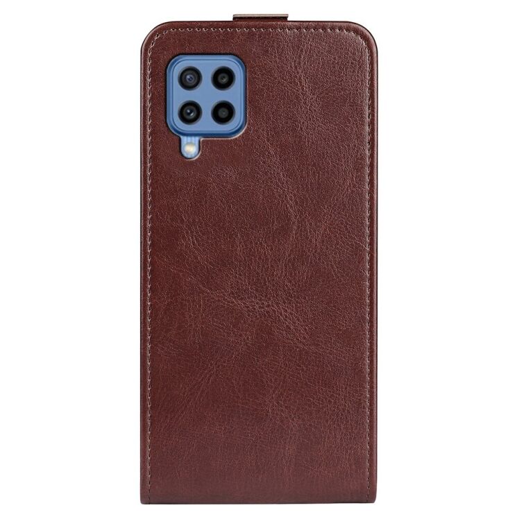 Чехол Deexe Flip Case для Samsung Galaxy M22 (M225) / A22 (A225) - Brown: фото 3 из 7