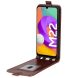 Чехол Deexe Flip Case для Samsung Galaxy M22 (M225) / A22 (A225) - Brown (285613Z). Фото 4 из 7