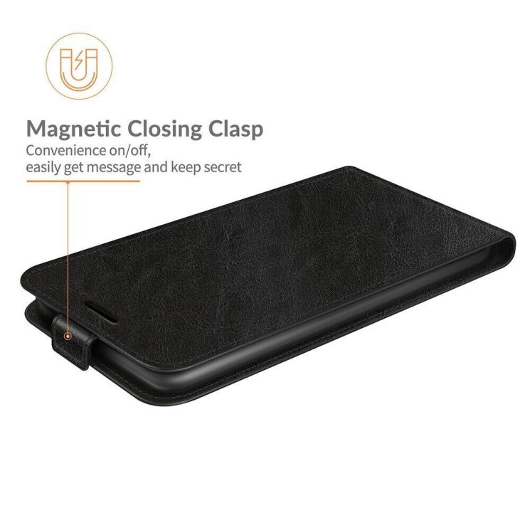 Чехол Deexe Flip Case для ZTE Blade V2020 Smart - Black: фото 10 из 11