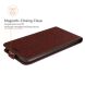 Чехол Deexe Flip Case для ZTE Blade V2020 Smart - Brown (277600Z). Фото 5 из 11
