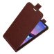 Чехол Deexe Flip Case для ZTE Blade V2020 Smart - Brown (277600Z). Фото 7 из 11