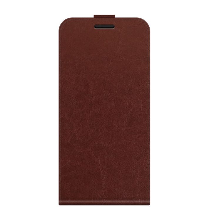Чехол Deexe Flip Case для ZTE Blade V2020 Smart - Brown: фото 2 из 11
