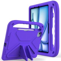 Чехол Deexe KickStand Cover для Apple iPad Pro 11 (2024) / Air 11 (2024) - Purple: фото 1 из 7