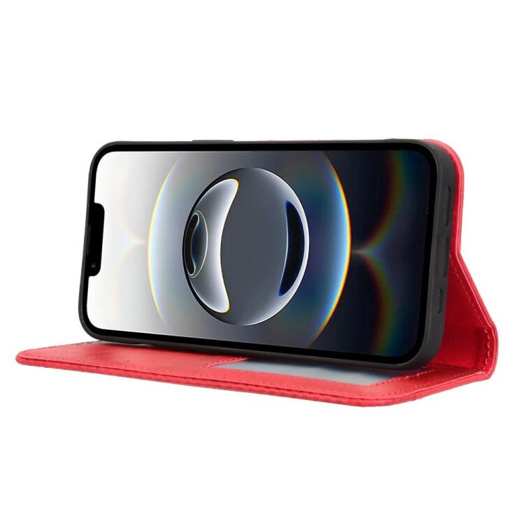 Чохол Deexe Retro Style для Apple iPhone 16e - Red: фото 3 з 7