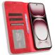 Чехол Deexe Retro Style для OPPO Reno 12 Pro - Red (356903R). Фото 2 из 7
