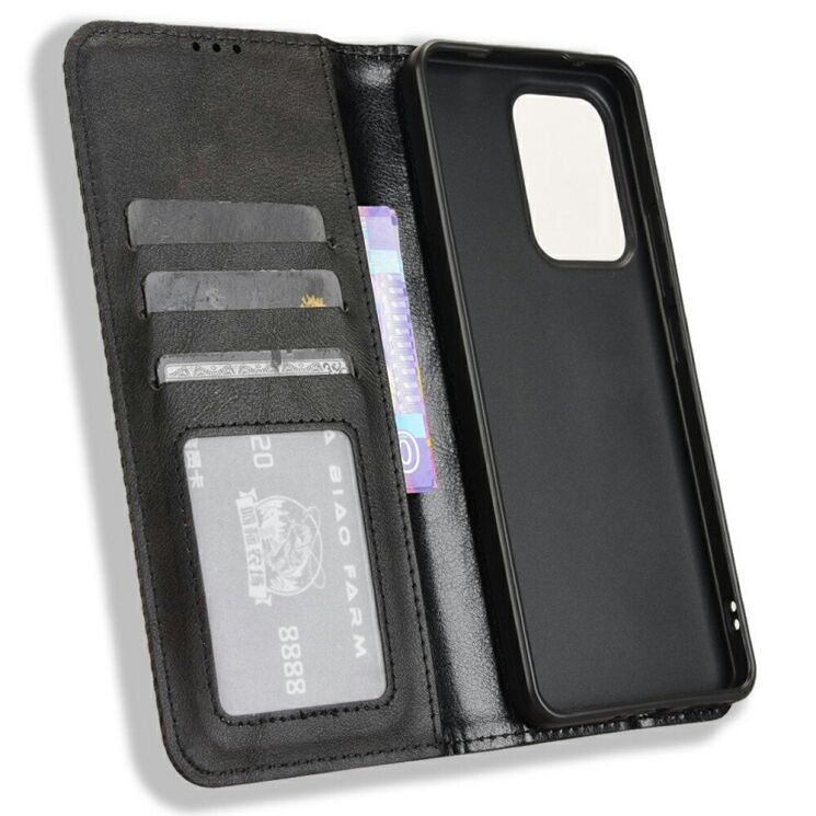 Чехол Deexe Retro Style для OPPO Reno 13 F/FS 5G - Black: фото 2 из 7