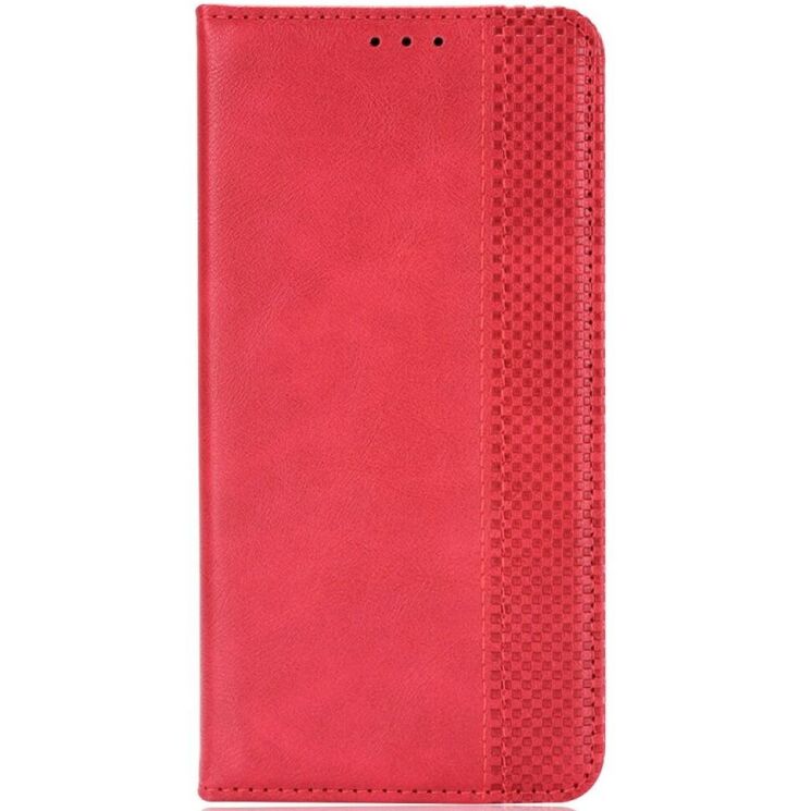 Чехол Deexe Retro Style для Realme 13 Pro / 13 Pro Plus - Red: фото 5 из 7