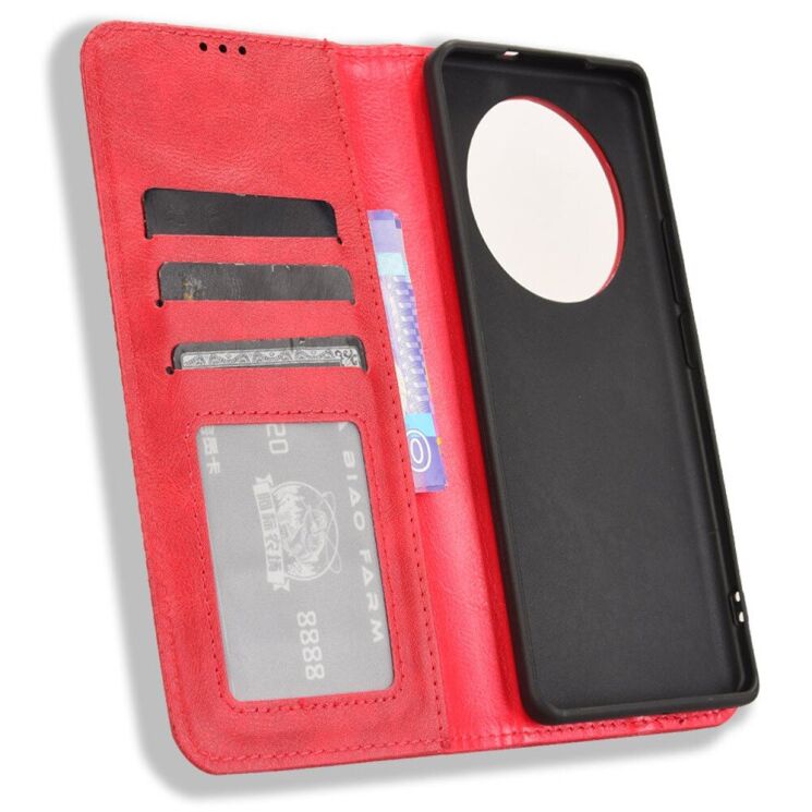 Чехол Deexe Retro Style для Realme 13 Pro / 13 Pro Plus - Red: фото 4 из 7