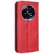 Чехол Deexe Retro Style для Realme 13 Pro / 13 Pro Plus - Red (376103R). Фото 6 из 7
