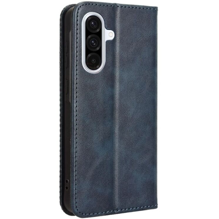 Чехол Deexe Retro Style для Samsung Galaxy A36 (A366) - Blue: фото 6 из 7