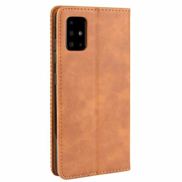 Чехол Deexe Retro Style для Samsung Galaxy S20 (G980) - Brown: фото 10 из 18