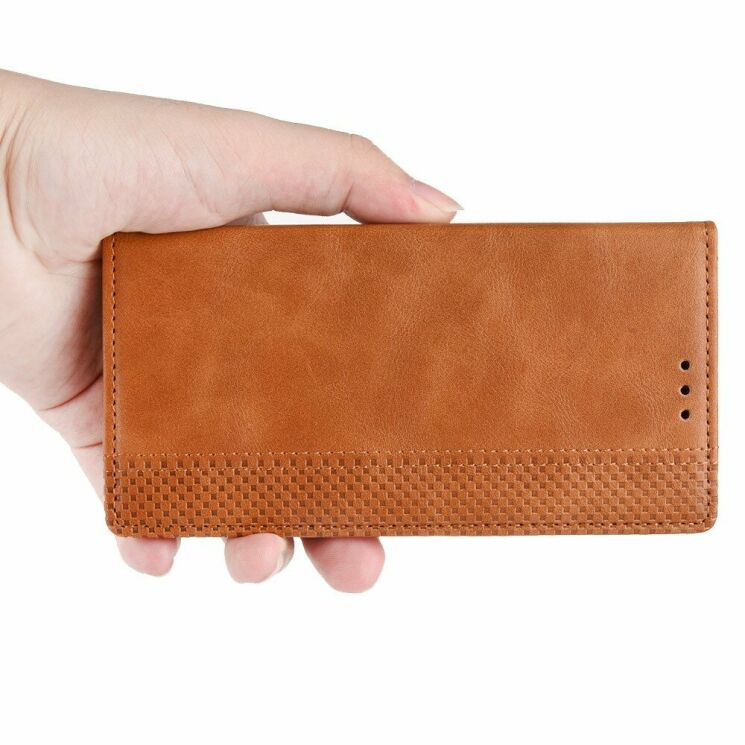 Чехол Deexe Retro Style для Samsung Galaxy S20 (G980) - Brown: фото 9 из 18