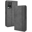 Чохол Deexe Retro Style для VIVO Y33s / Y21 / Y21s - Black (290205B)