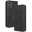Чохол Deexe Retro Style для Xiaomi Redmi 12 (4G/5G) / Poco M6 Pro 5G - Black (329006B)