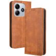 Чехол Deexe Retro Style для Xiaomi Redmi Note 14 5G - Brown (373405Z)