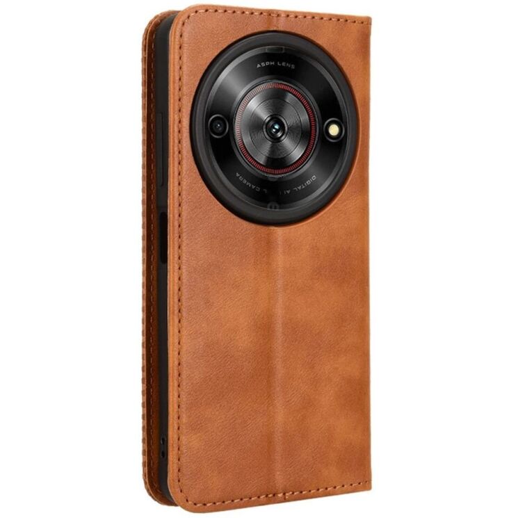 Чохол Deexe Retro Style для ZTE Nubia Focus - Brown: фото 6 з 7