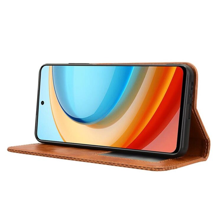 Чохол Deexe Retro Style для ZTE Nubia Focus - Brown: фото 3 з 7
