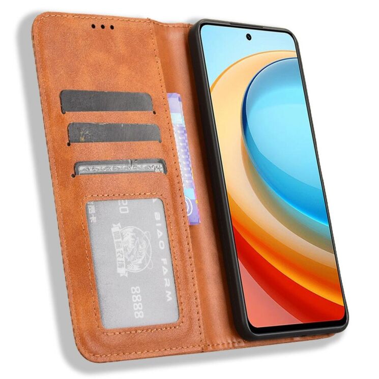 Чохол Deexe Retro Style для ZTE Nubia Focus - Brown: фото 2 з 7
