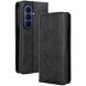 Чехол Deexe Retro Style (FF) для Samsung Galaxy Fold 8 Ultra - Black (435803B). Фото 1 из 7