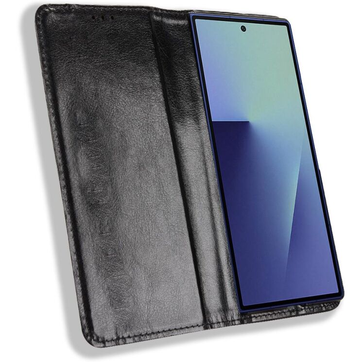 Чехол Deexe Retro Style (FF) для Samsung Galaxy Fold 8 Ultra - Black: фото 2 из 7
