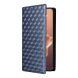 Чехол Deexe Rhombus Book для Blackview Shark 9 - Blue (374200L). Фото 6 из 10