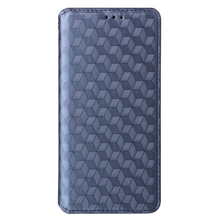 Чехол Deexe Rhombus Book для Blackview Shark 9 - Blue: фото 7 из 10