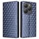 Чехол Deexe Rhombus Book для Blackview Shark 9 - Blue (374200L). Фото 1 из 10