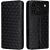 Чохол Deexe Rhombus Book для iPhone 18 Pro / 17 Pro - Black: фото 1 з 10
