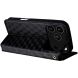 Чохол Deexe Rhombus Book для iPhone 18 Pro / 17 Pro - Black (423620B). Фото 5 з 10
