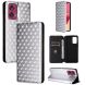 Чохол Deexe Rhombus Book для Motorola Edge 50 Fusion - Silver (354256S). Фото 6 з 9