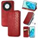 Чехол Deexe Rhombus Wallet для Honor Magic 5 Lite - Red (335227R). Фото 4 из 9