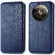 Чехол Deexe Rhombus Wallet для Realme 12 / 12 Plus - Blue (355511L). Фото 1 из 6
