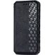 Чехол Deexe Rhombus Wallet для Realme C65 - Black (353930B). Фото 4 из 9