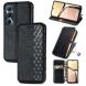Чехол Deexe Rhombus Wallet для Realme C65 - Black (353930B). Фото 6 из 9