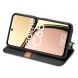 Чехол Deexe Rhombus Wallet для Realme C65 - Black (353930B). Фото 3 из 9