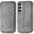 Чехол Deexe Rhombus Wallet для Samsung Galaxy A55 (A556) - Grey: фото 1 из 6